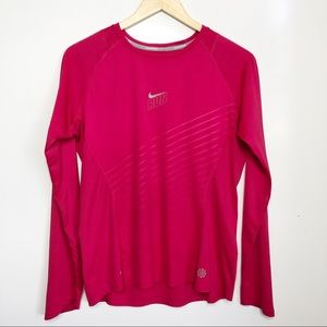 Nike Dri-fit Longsleeve Running Sweat Top M